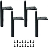 2025 Latest Model 4 Pieces DIY Furniture Leg, Metal Legs, Furniture Legs, Iron