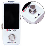 Mooer Mtu1 Baby Effect Guitar Tuner Pedal Musical Instruments for Acoustic Guitar Processor True Bypass High Precision Tuning