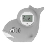 Cartoon Bath Thermometer IPX7 Waterproof Bathtub Thermometer Portable Water Temperature for Infant Baby Grey