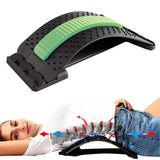 Fiess Massager Waist Spine Relaxation Pain Relief Posture Back Support Stretcher Correction Device