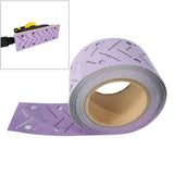 12M 70MM Hand Planed Sandpaper Flocking Dry Grinding Hand Torn Sanding Sheet Roll For Rectangular Sanding Machine Car Polishing