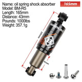 Damper Cycg Electric Scooter Metal Rear Shock Absorber Spring Suspension Aluminum Alloy