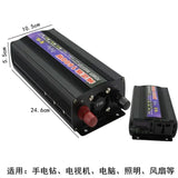 NEW Voltage Converter DC 12V 24V To AC 220V 1000W 2000W Power Pure Sine Wave Car Solar Energy Inverter