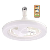 30W Aromatherapy with Light E27 Lamp Cap Wireless Remote Control Silent Ceig Fan for Bedroom Living Room Kitchen