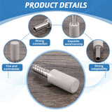 0.5 Diffusion Stone Steel Carbonation Aeration for Kegged Beer Wine Tools Bar Accessories