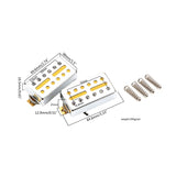 Guitar Single Coil Pickup Replacement Supplies Accessories for Guitar Pickups for LP Style Electric Guitars NEW
