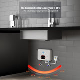 5.5KW Tankless Electric Hot Water Heater - 230V, LED Digital Display, On Demand, Overheating Protection, 30-55 Celsius