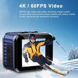 V8 WiFi Action Camera 4K 60FPS Waterproof Shockproof DV Sport Camcorders Drive Recorder Wireless HD Webcam Mini Cam