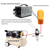 0.25-35m㎡Multifunctional Terminal hine Pneumatic Crimping Tool For Tubular Pre insulated Cold Pressed Terminals