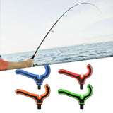 Head Gripper Butt Rest Portable Accessory Tackle Tool Universal Fishing Holder Rod Rack