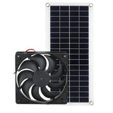 30W 12V Solar Exhaust Fan Air Extractor 12cm Mini Ventilator Solars Panels Powered Fans for Dog Chicken House Greenhouse RV