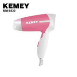 Kemei hair dryer KM-6830 foldable hair dryer for student and travel