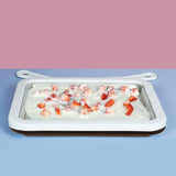 Pan Instant Rolled Sorbet DIY Versatile Gelato Ice Cream Cold Plate Frozen Yogurt Maker Tray