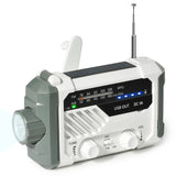 Portable Radio LED Flashlight Phone Charger Emergency Equipment Green