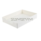 Creative Desktop Storage Box Simple Square A4 Desk Organizer Tray For Letter Paper Stationery Office Magazine Rack