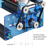 Laser Roller for Cylindrical Objects with 360° Rotating Axis 5 Angle Adjustments Engraving