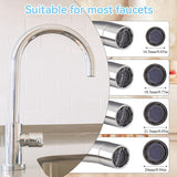 20Pcs Faucet Aerators, M16.5 M18.5 M21.5 M24 Faucet Cache Aerator Water Saving Flow Restrictor With Key Removal Wrench