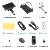 DM201 Pro 7inch digital high definition industrial inspection mobile phone maintenance magnifying electron microscope