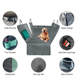 Car Seat Cover Trunk Protector Mattress Cat Dog Cushion Pet Travel Carrier Waterproof Car Rear Back Mat For Dogs
