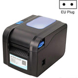 (EU Plug) Xprinter XP-370B Barcode Printer Self-adhesive QR Code Printer Label Clothing Tag Thermal Ticket Machine(UK Plug)