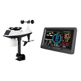 Wireless Weather Station Wind Speed Rain And Wind Direction Detection Weather Forecast Clock