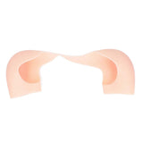 Silicone Shoulder Pad Concealed Soft Elastic Breathable Silicone Anti Slip Shoulder Enhancer for Men Women White Skin Color XS