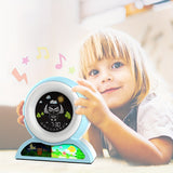 1pc Cute Digital Alarm Clock with Temperature and Smart Night Light for Toddlers - Teaches Boys and Girls When to Wake Up for Back to School - Aesthetic School Supplies