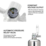 Aquarium Stainless Steel CO2 Reactor - 2L/1L DIY Kit for Tank Plants and Fish