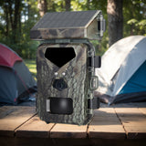20MP/1080P Solar Trail Camera - Waterproof Wildlife Monitoring & Animal Tracking for Outdoor Security