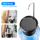 Automatic Electric Pallet Bottled Dispenser, USB Rechargeable, Water Gallon Pump, Home Use