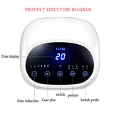 Ultrasonic Facial Tightening Beauty Apparatus High Frequency Face Cleansing Pore and Blackhead Removal Anti-wrinkle