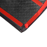 4Pcs Inner Door Sill Cover Carbon Fiber Trim Sticker Fit Macan 2014 2015 2016 2017 2018 2019 2020 Car Styling
