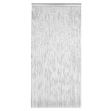 Household Hanging Metal Aluminum Chain Curtain Kit for Room Office Store Decoration Silver