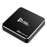 TV98Q Android 12.1 TV Allwinner H313 Quad Core 2GB 16GB 2.4G 5.0G WIFI UHD 4K Media Player Set Top Box
