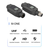 Wired to Wireless Xlr Transmitter Receiver UHF for Audio Mixer Electric Guitar Bass Microphone Transmitters Receivers