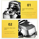 800W Electric Angle Grinder  100mm 3000-10000 RPM Tool Less Guard for Cutting Grinding Metal Power Tools