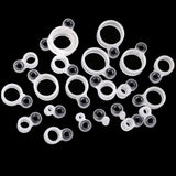 Pack of 22 piece Guides Silicone Ceramic Eyes Fishing Rod