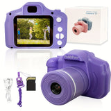 Long Lens Kids Camera For Chrsitamas Halloween Birthday Gift HD Digital Viedo Camera For 3-12 Years