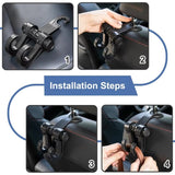 Headrest Hooks Auto Back Hanger for Wallet Purse Shopping Bag Hook Car Rear Seat Hanging Holder Interior Organizer