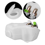 Top-For Nissan Patrol GQ Maverick 1988-1997 Windshield Wiper Washer Bottle 2 Hole Pump Tank Jar Kit