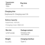 Intelligent Translate Earbuds 144 Languages Real Time AI Voice Translator 98% Accuracy Support One Offe 4 Translation Mode
