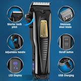 RESUXI D9High Power Oil Head Trimmer Salon Household Hair Clipper Men's Professional Electric Haircut Grooming Kit