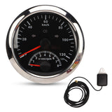 Digital Tacho Gauge Short Start Time 0‑125 KM/H High Accuracy Waterproof GPS Speedometer Odometer 8000 RPM with Indiction