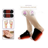 Electric moxibustion Foot belt Far Infrared Physiotherapy Ankle Support Circulation Heating Pad foot Relax Pain Relief