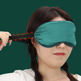 Intelligent Temperature Adjustment Mask USB Hot Compress Eye Care Silk Sleeping Shading, Breathable Heat Alleviation