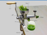304 Stainless Steel Manual Straw Wheat Seedg Orange Ginger Pomegranate Household Hand Juicer