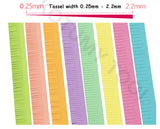 DIY Manual Quilling Art Tassel Cutter 3D Color Cutting Roll hine Paper Flower Making Tool