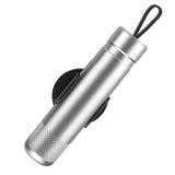 Glass Breaker Aluminum Alloy Seatbelt Cutter Keychain Small Rescue Hammer Portable Finger-Proof for Land and Underwater