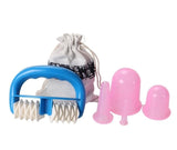 5pcs Silicone Anti Cellulite Cup Vacuum Cupping Ventosa Body Pain Relief Massage Roller Manual Suction Cups Therapy