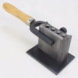 Gold/Sier/Metal Eu Molding Ingot Mould Size Adjustable Jewelry Tools Oil Groove Chisel Wooden Handle Moul